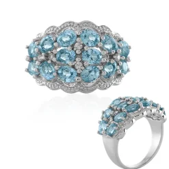 Ratanakiri-Zirkon-Silberring