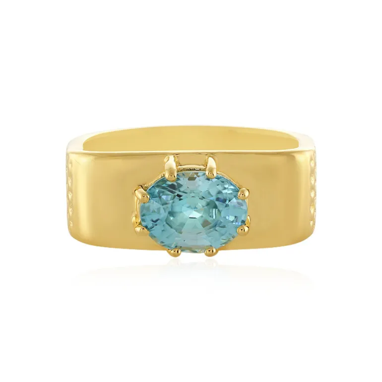 Ratanakiri-Zirkon-Silberring