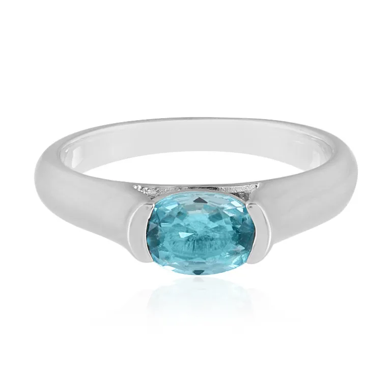 Ratanakiri-Zirkon-Silberring