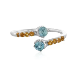 Ratanakiri-Zirkon-Silberring