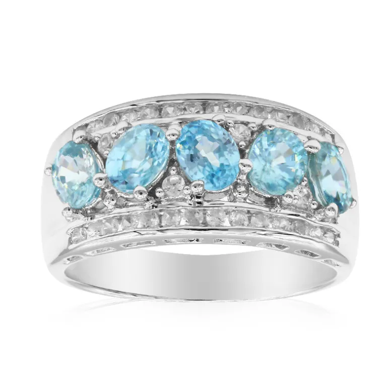 Ratanakiri-Zirkon-Silberring