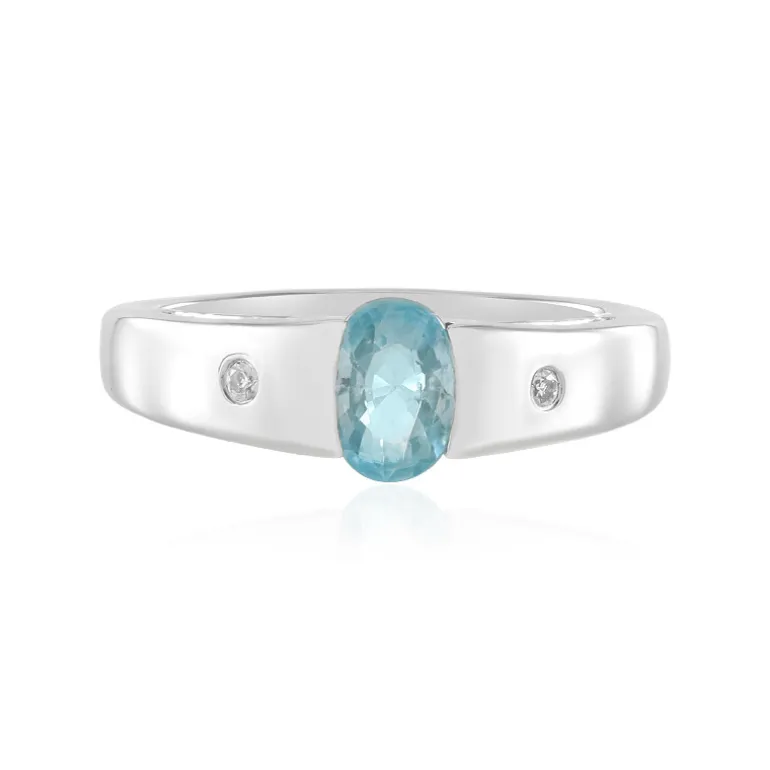 Ratanakiri-Zirkon-Silberring