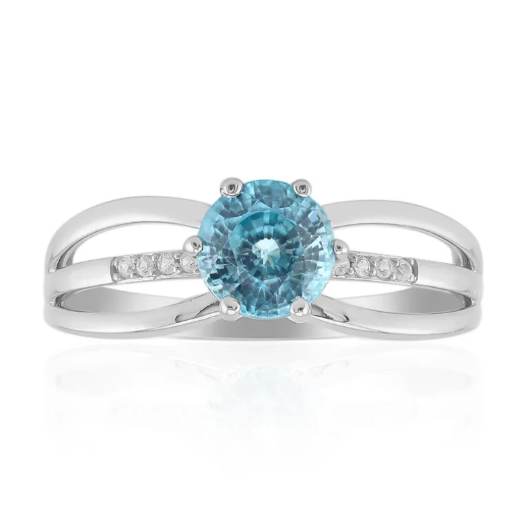 Ratanakiri-Zirkon-Silberring