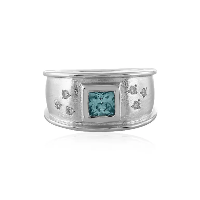 Ratanakiri-Zirkon-Silberring