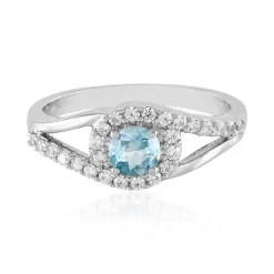 Ratanakiri-Zirkon-Silberring