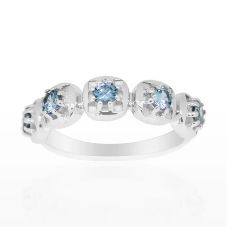 Ratanakiri-Zirkon-Silberring