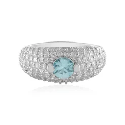 Ratanakiri-Zirkon-Silberring