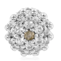 Rauchquarz-Silberanhänger