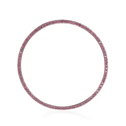 Rhodolith-Silberanhänger