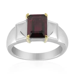 Rift Valley-Rhodolith-Silberring (Remy Rotenier)