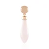 Rosenquarz-Silberanhänger