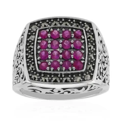 Rubin-Silberring (Annette classic)