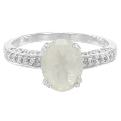 Rutilquarz-Silberring