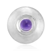 Sambia-Amethyst-Silberanhänger