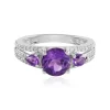 Sambia-Amethyst-Silberring