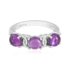 Sambia-Amethyst-Silberring