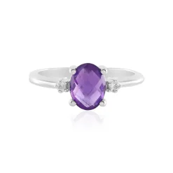 Sambia-Amethyst-Silberring