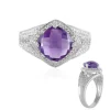Sambia-Amethyst-Silberring