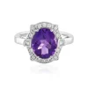Sambia-Amethyst-Silberring