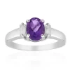 Sambia-Amethyst-Silberring