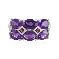 Sambia-Amethyst-Silberring