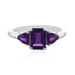 Sambia-Amethyst-Silberring