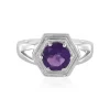 Sambia-Amethyst-Silberring