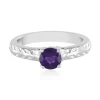 Sambia-Amethyst-Silberring