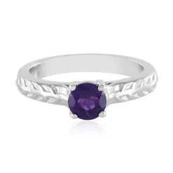Sambia-Amethyst-Silberring