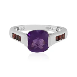 Sambia-Amethyst-Silberring