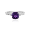Sambia-Amethyst-Silberring