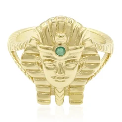 Sambia-Smaragd-Silberring