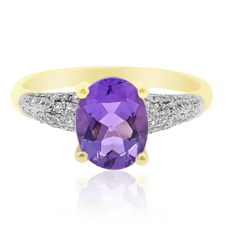 Santa Fe-Bahia-Amethyst-Goldring (de Melo)