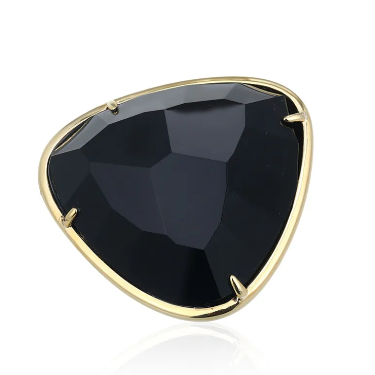 Schwarzer Achat-Silberring