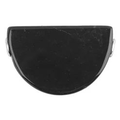 Schwarzer Onyx-Silberanhänger