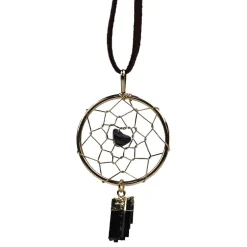 Schwarzer Turmalin-Traumfänger (Lapis Vitalis)