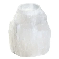 Selenit-Teelichthalter (Lapis Vitalis)