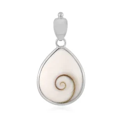 Shiva-Auge-Silberanhänger