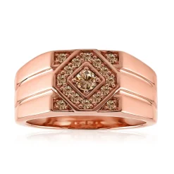 SI1 Argyle-Rose de France-Brillant-Herren-Goldring