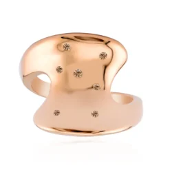 SI1 Argyle-Rose de France-Brillant-Silberring