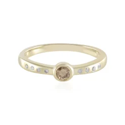 SI2 Champagner-Brillant-Goldring