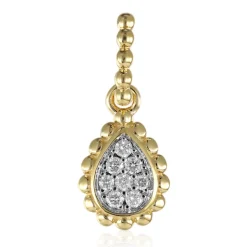 SI1 (G) Brillant-Goldanhänger