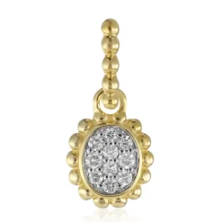 SI1 (G) Brillant-Goldanhänger