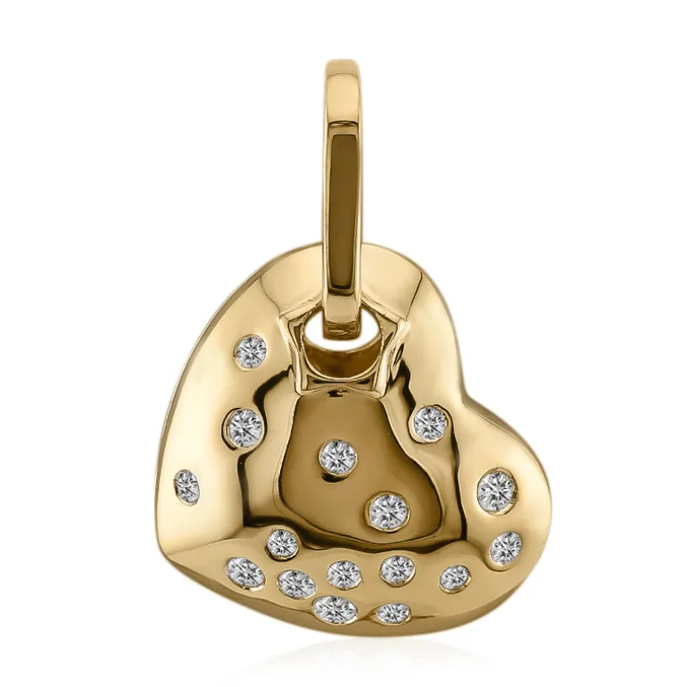 SI1 (G) Brillant-Goldanhänger