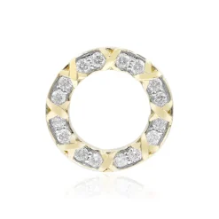 SI1 (G) Brillant-Goldanhänger