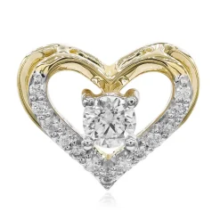 SI1 (G) Brillant-Goldanhänger