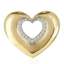 SI1 (G) Brillant-Goldanhänger