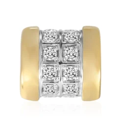 SI1 (G) Brillant-Goldanhänger