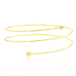 SI1 (G) Brillant-Goldarmreif