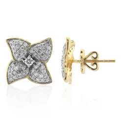 SI1 (G) Brillant-Goldohrringe